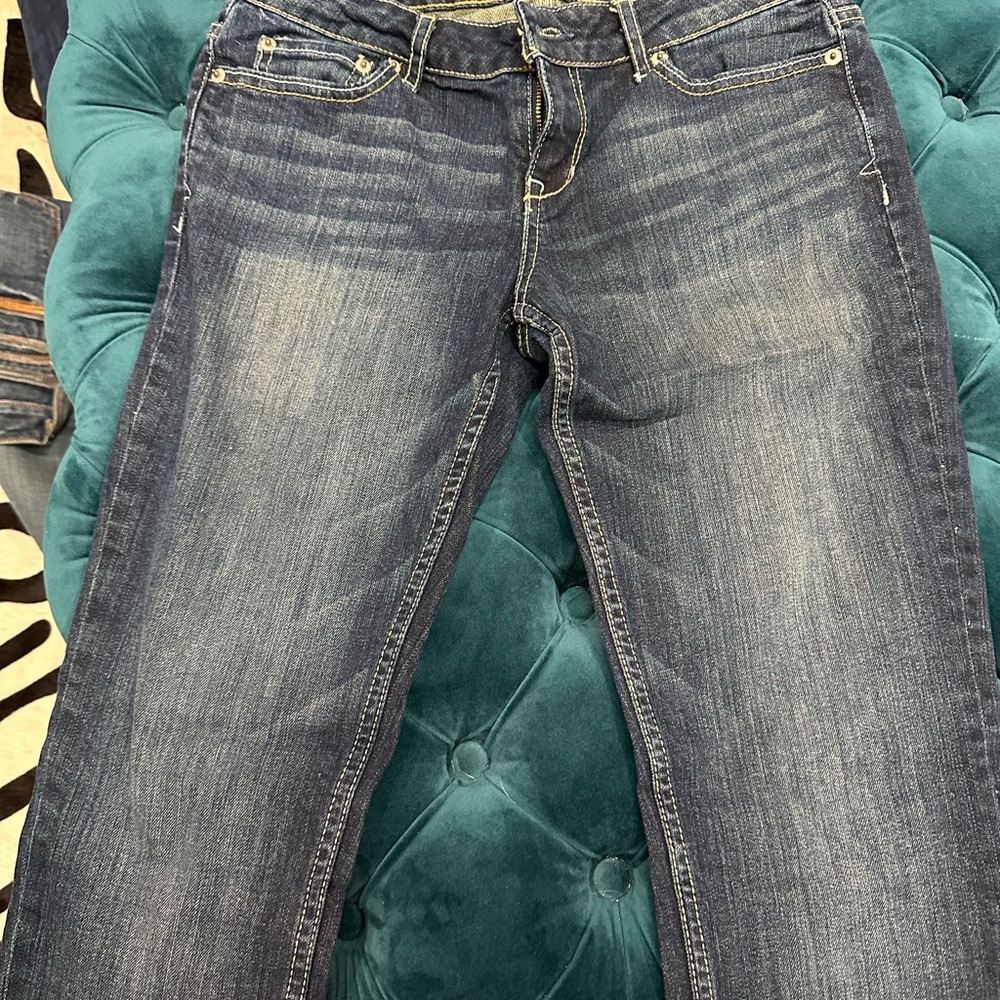 Aeropostale Dark Blue Straight Leg Jeans